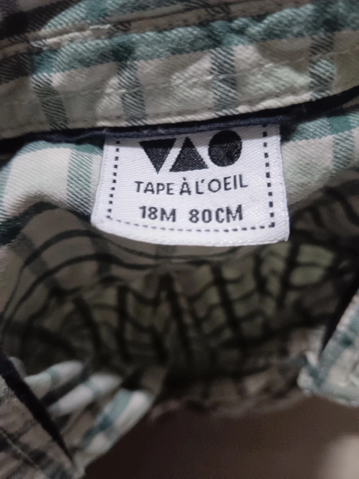Camisa a cuadros – photo 3